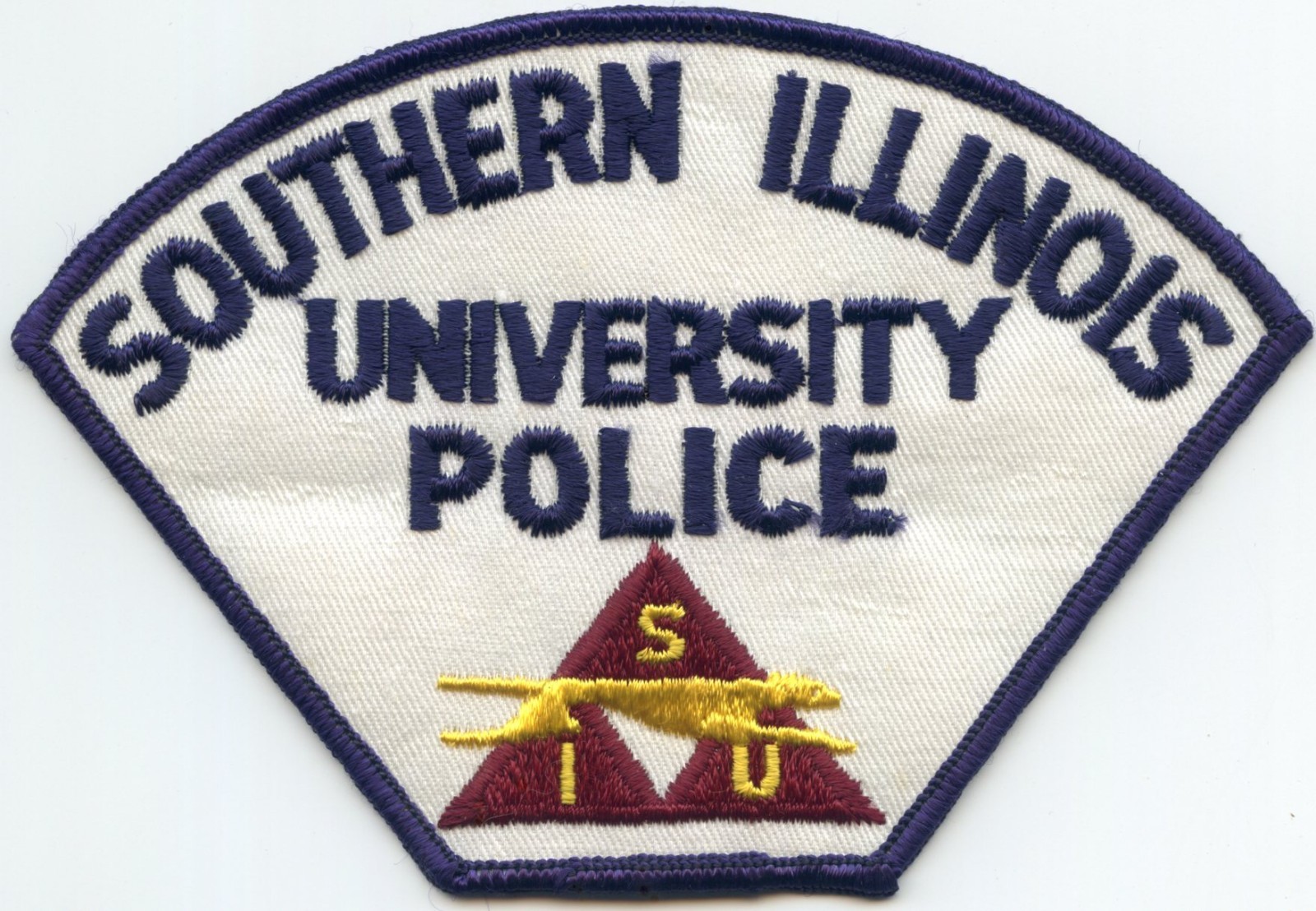 old vintage SOUTHERN ILLINOIS UNIVERSITY CAMPUS POLICE PATCH