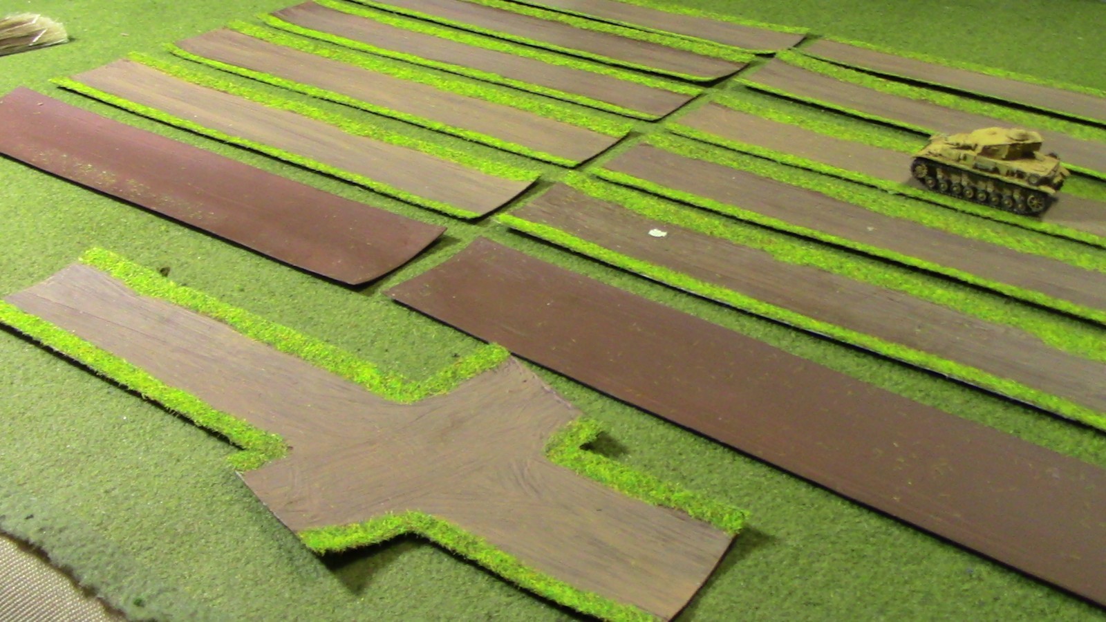 🔥 Handmade Flexible Road Sections (10" x 50mm)