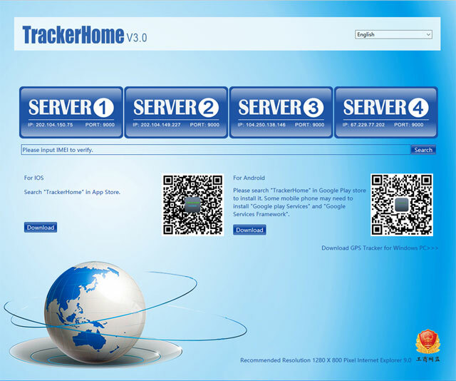 Coban tracker Web platform service fee one year App web Platform activated