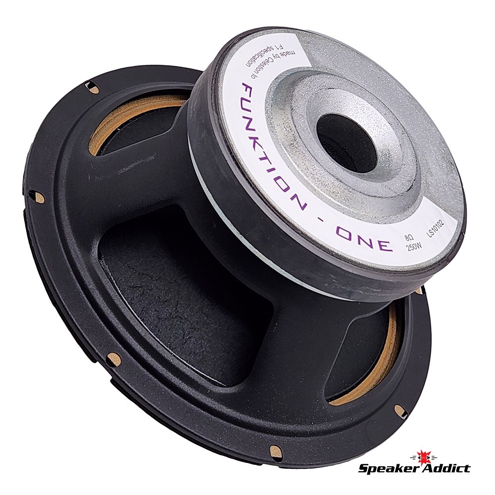 10 inch Funktion One Celestion TF1025 Woofer Midbass Speaker 500W 8ohm 2.5 coil