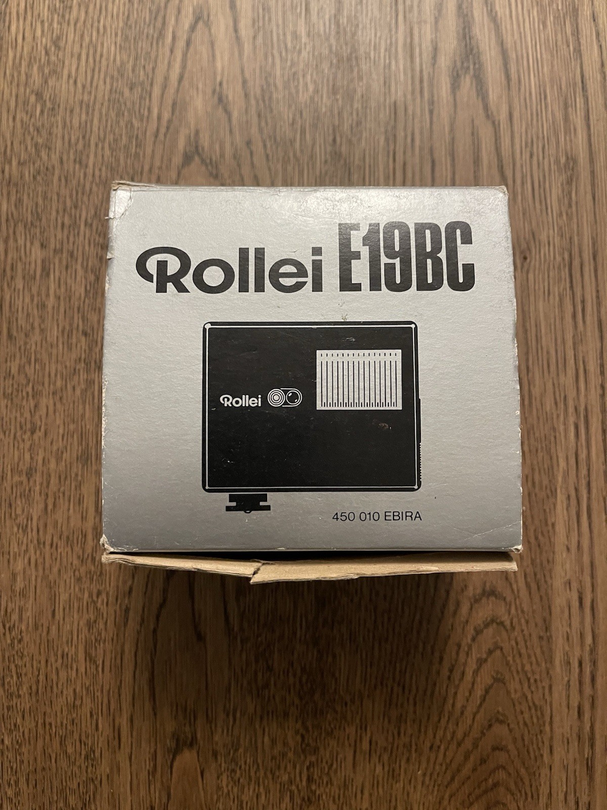 Rollei E19BC Electronic Flash Vintage Camera Flash w/ Original Box *VTG*