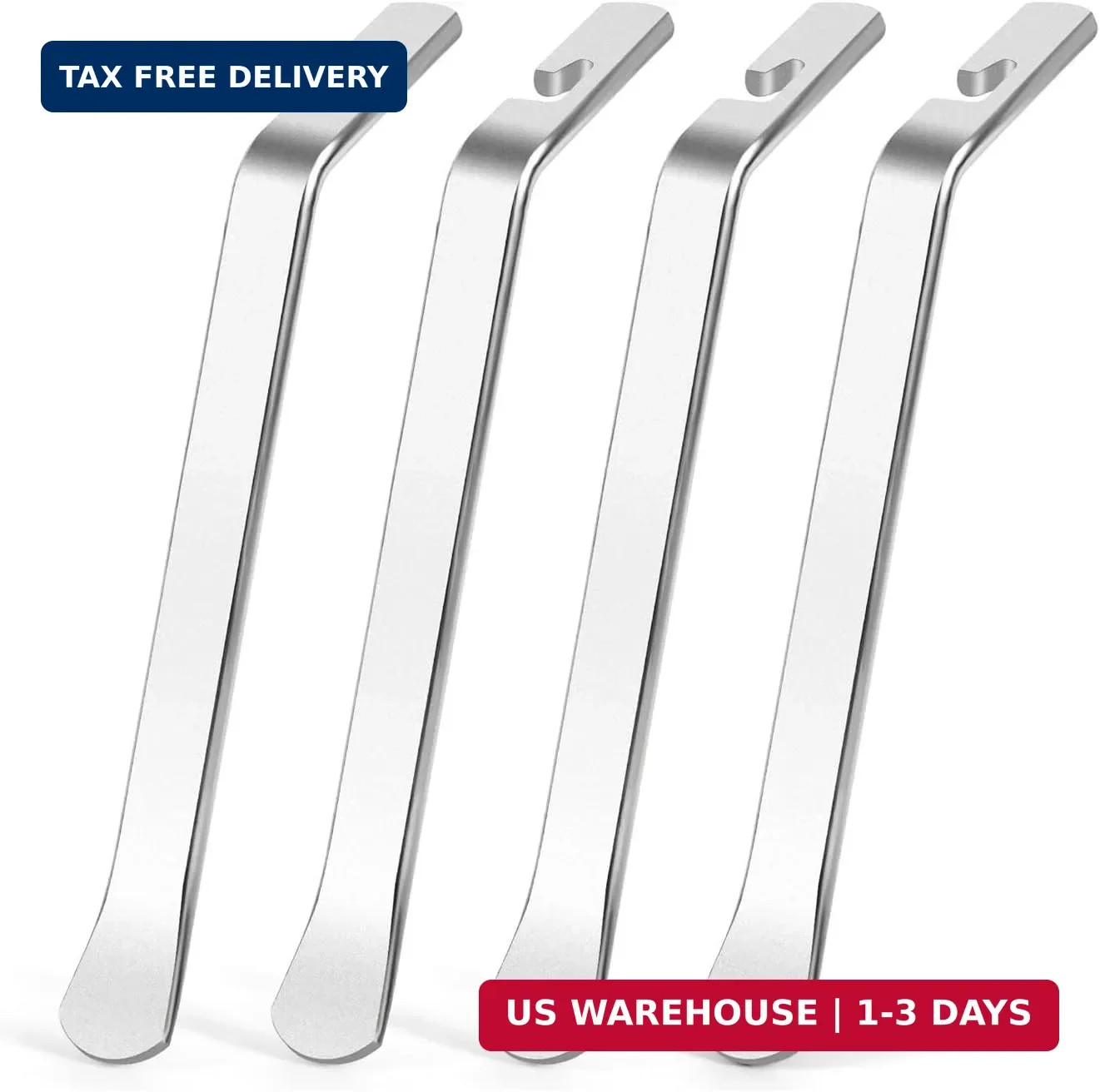 4pcs Bicycle Tire Pry Bar, Tire Scoop, Professional Tire Removal Tool, Tire Leve