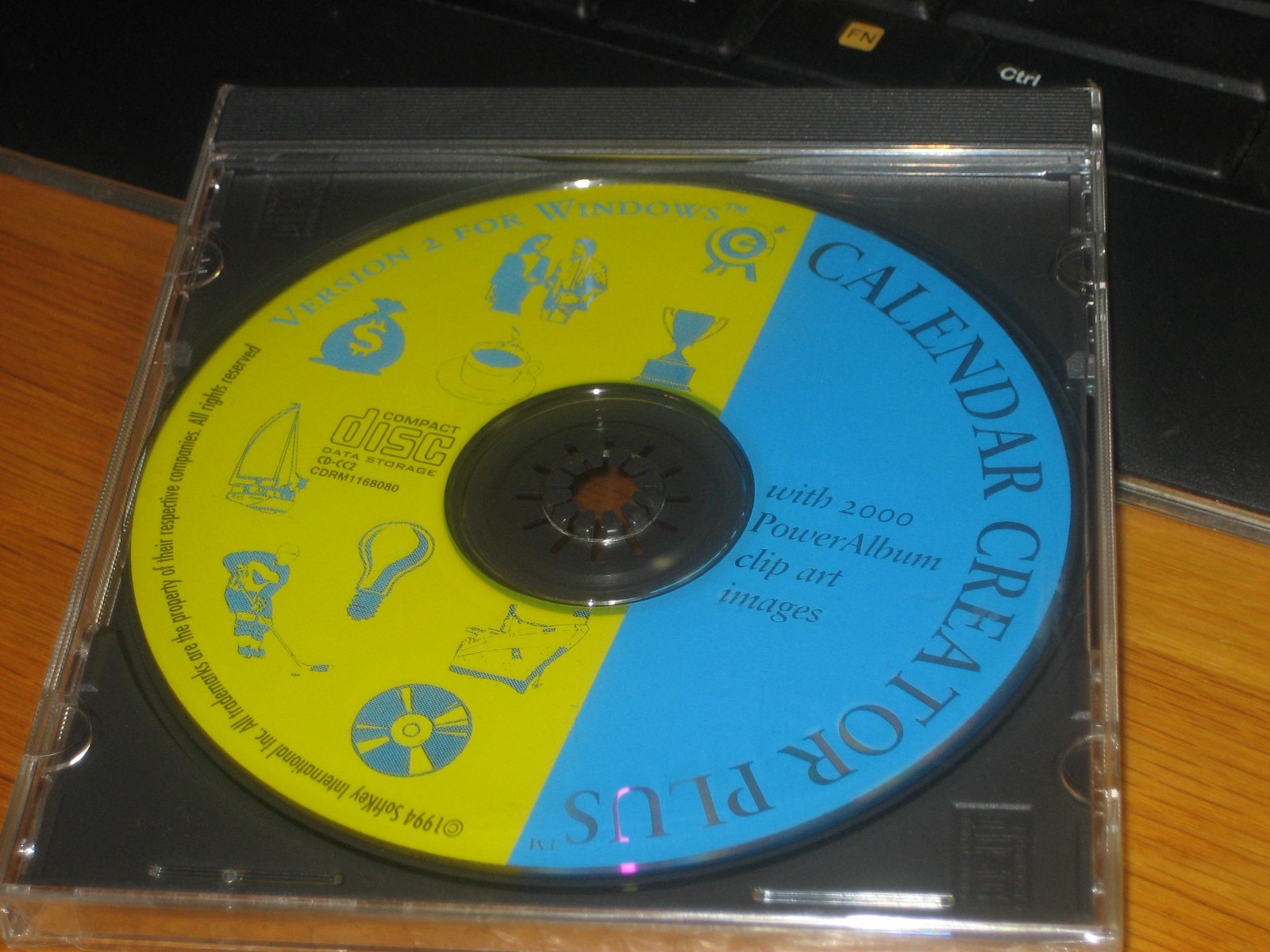 NEW- VINTAGE 1994 SOFTKEY CALENDAR CREATOR PLUS VERSION 2 FOR WINDOWS