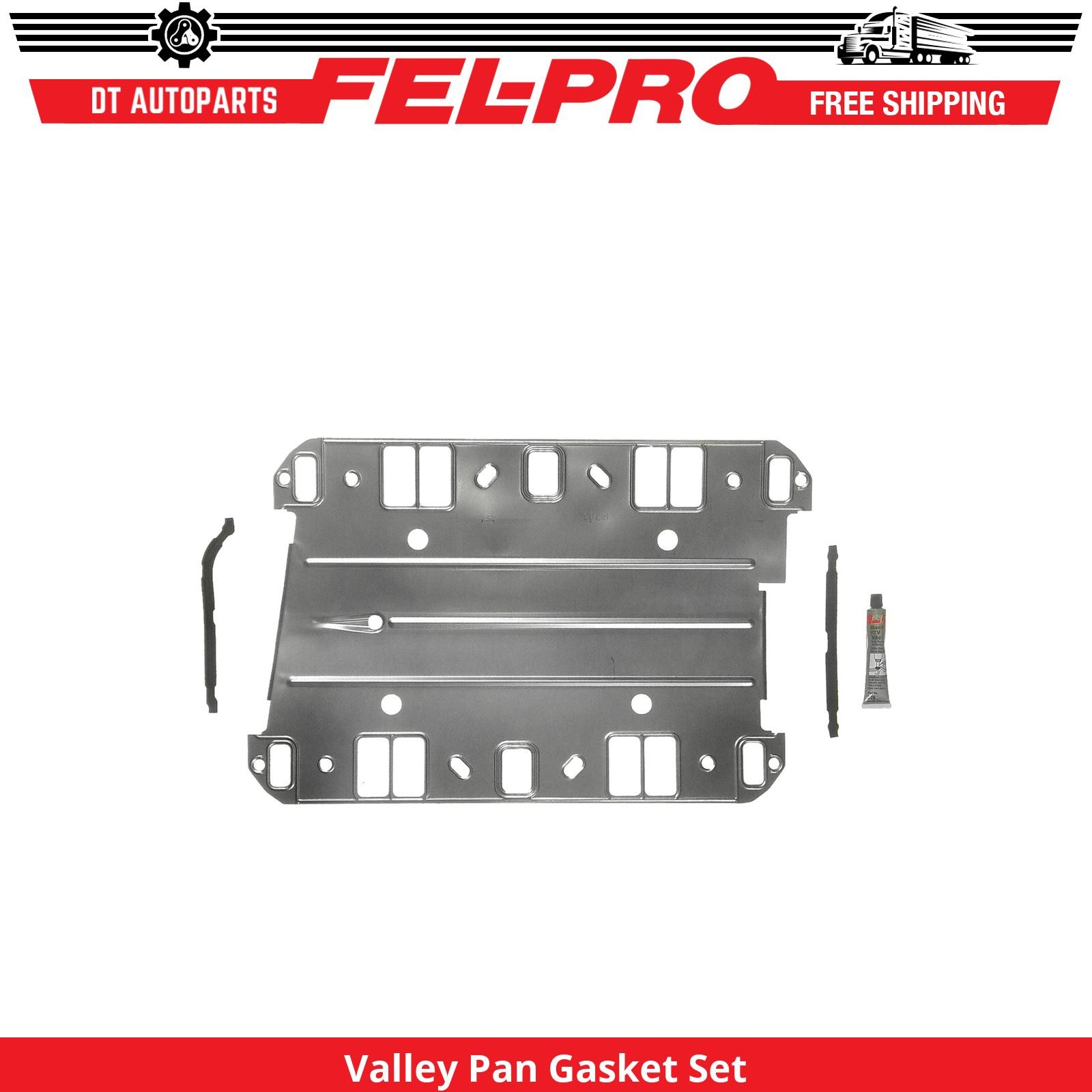 For 1971-1975 Jeep CJ6 5.0L V8 Valley Pan Gasket Set Fel-Pro 1972 1973 1974