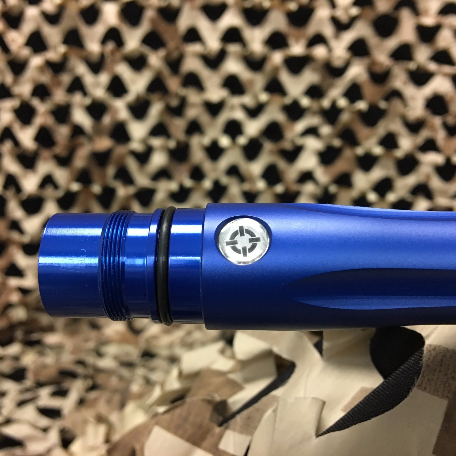 New GoG Paintball Smart Parts Freak Barrel Front - 16 Inch - Dust Blue