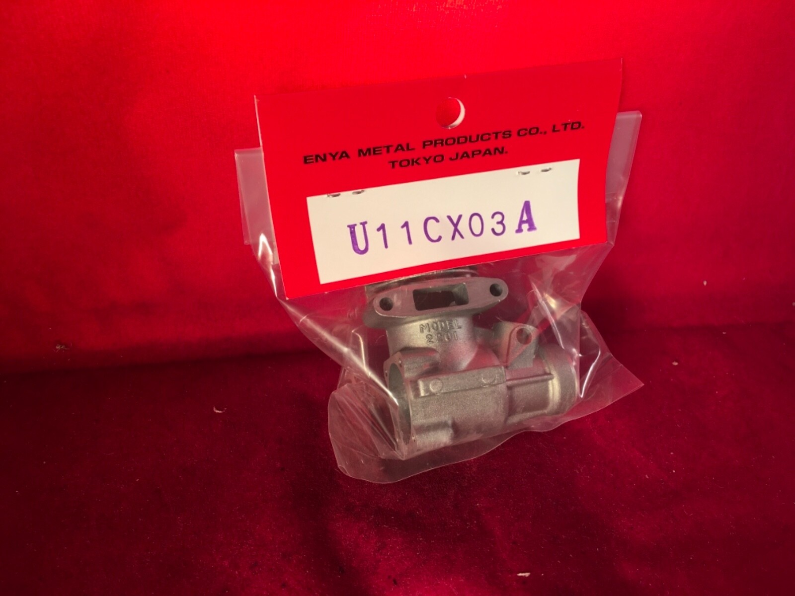 ENYA.U11CX ULTRA CRANKCASE ASSY LESS BEARINGS NIP