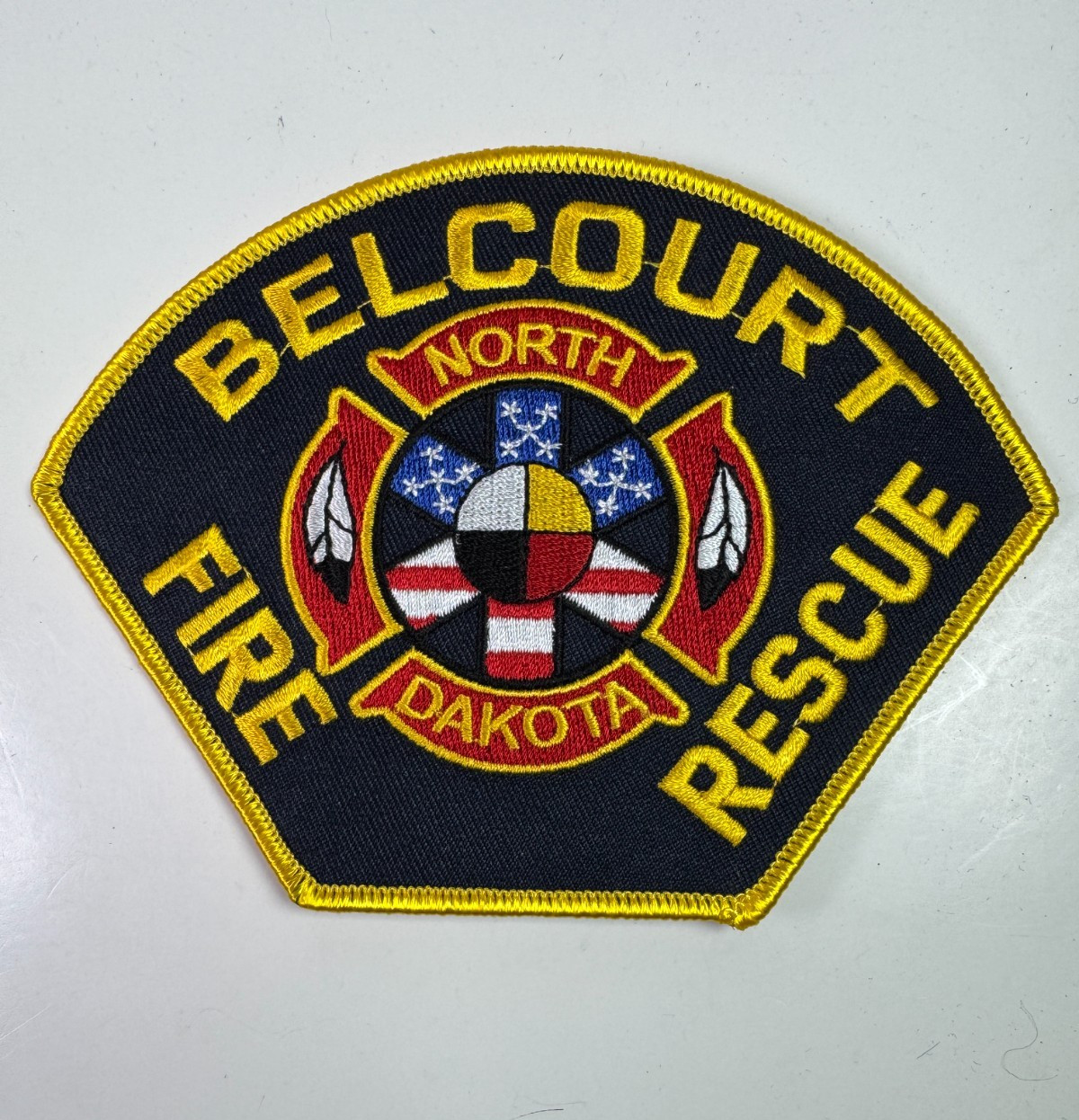Belcourt Fire Rescue North Dakota ND Patch EE1