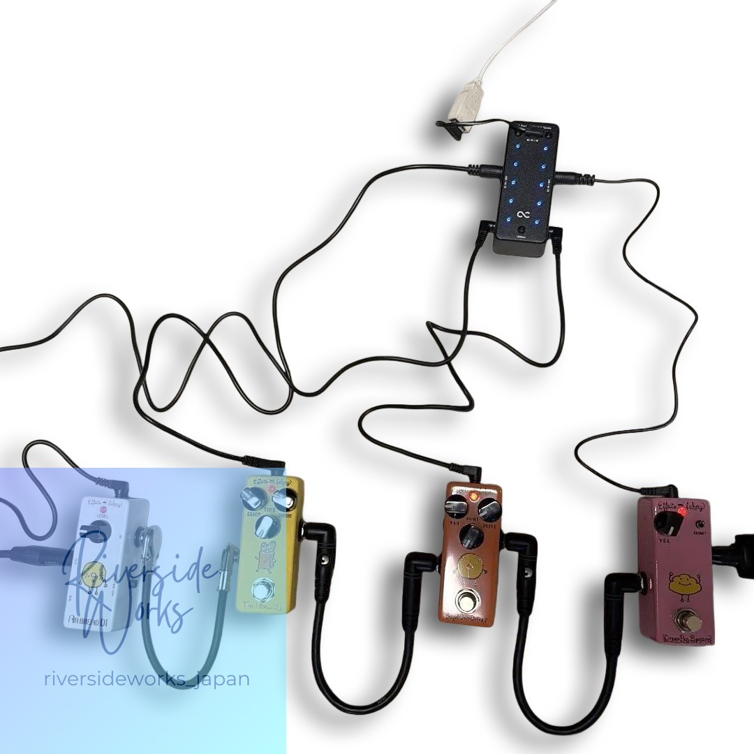Effects Bakery 4 Pedals & DC Porter Set with Cables