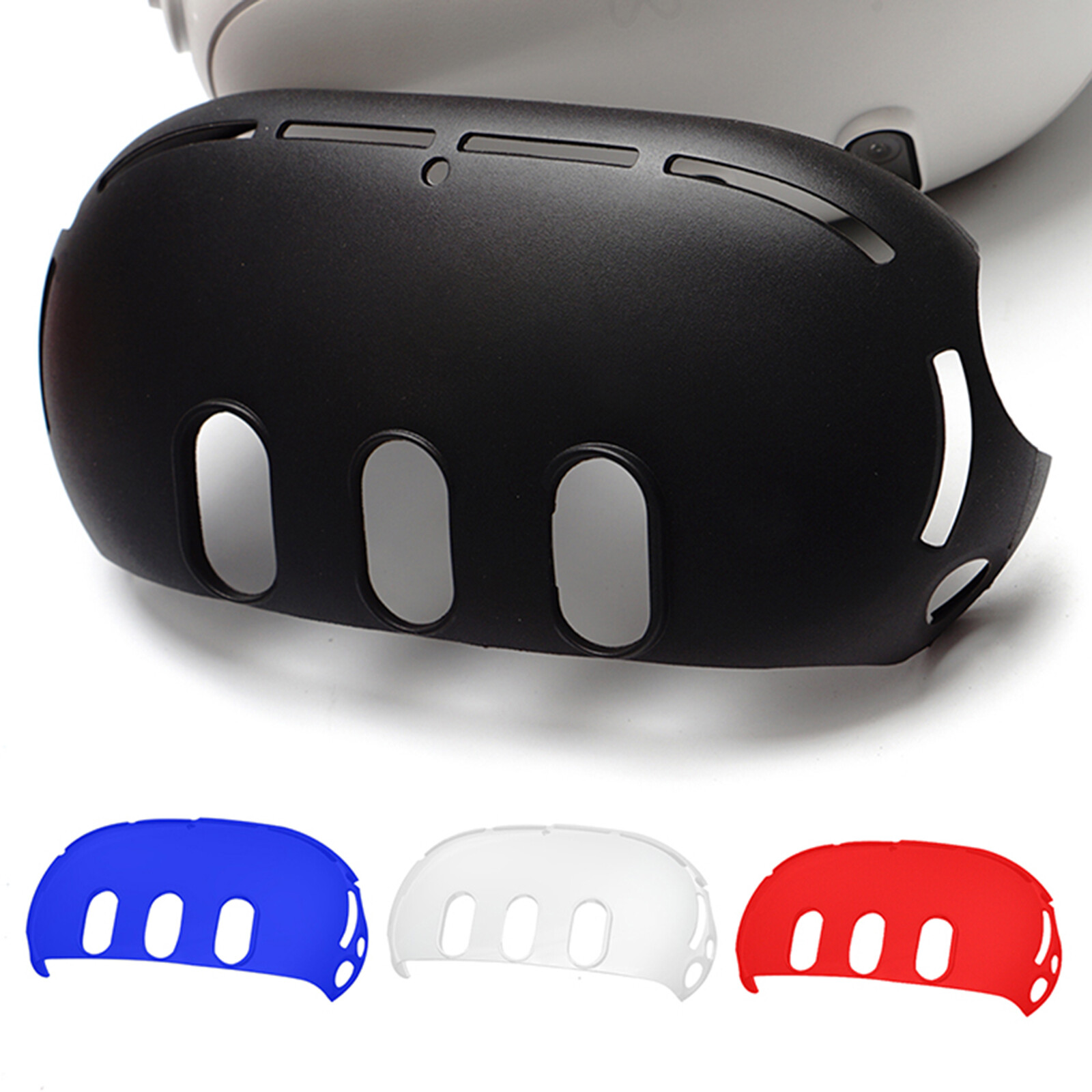 Headset Face Case Cover TPU Protective Case Skin for Quest 3 VR Glasses Game