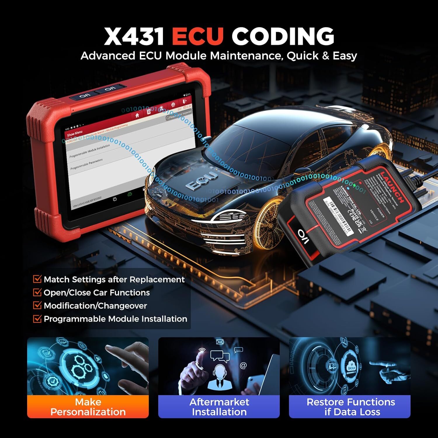 2025 LAUNCH X431 CRP919X PRO Bidirectional Car Diagnostic Scanner Key Coding BT