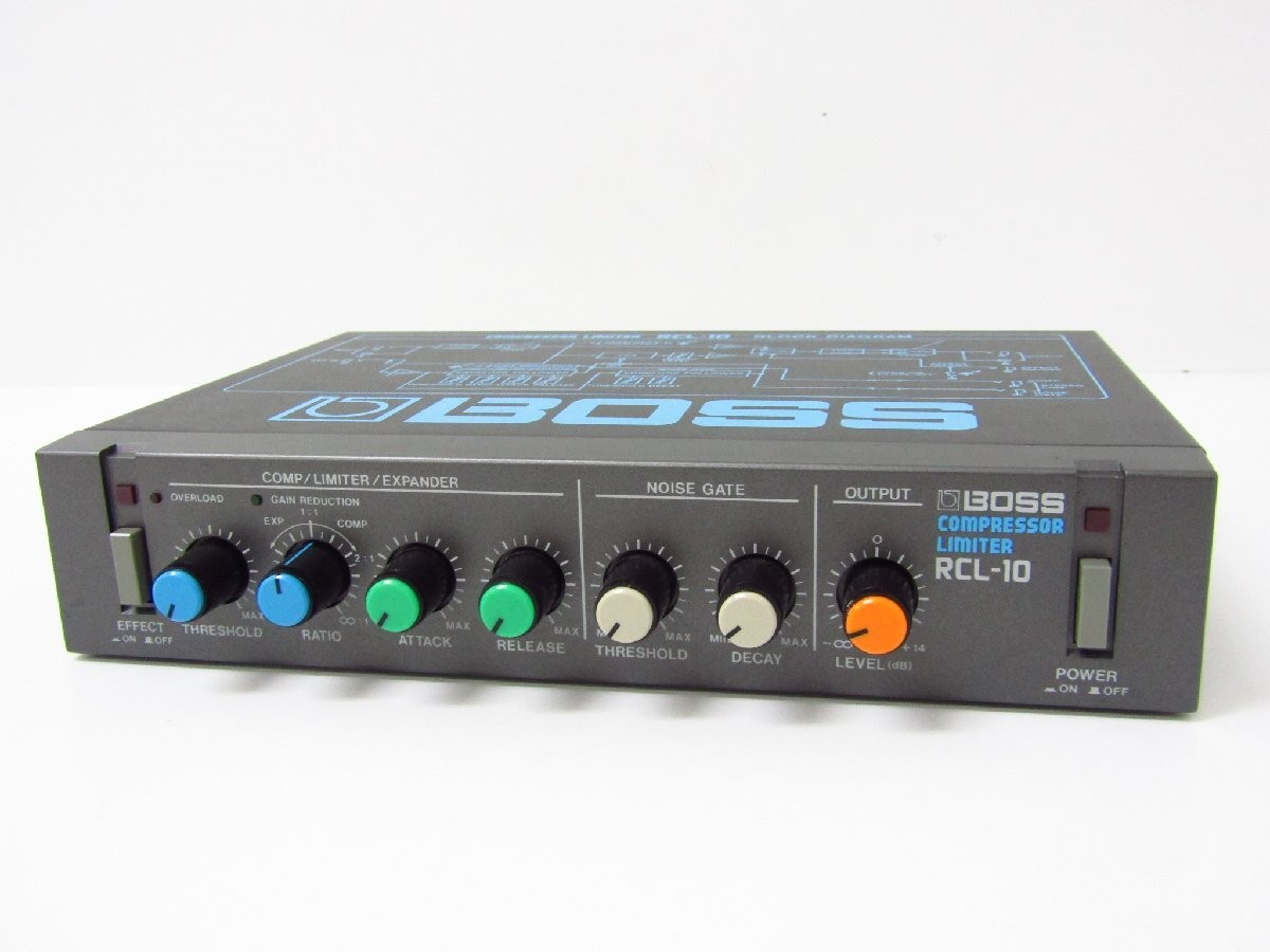 BOSS RCL-10 COMPRESSOR LIMITER Guitar Effect used