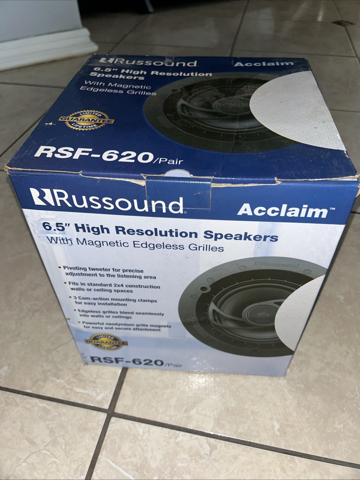 Russound RSF-620 High Resolution 6.5" Speakers Pair