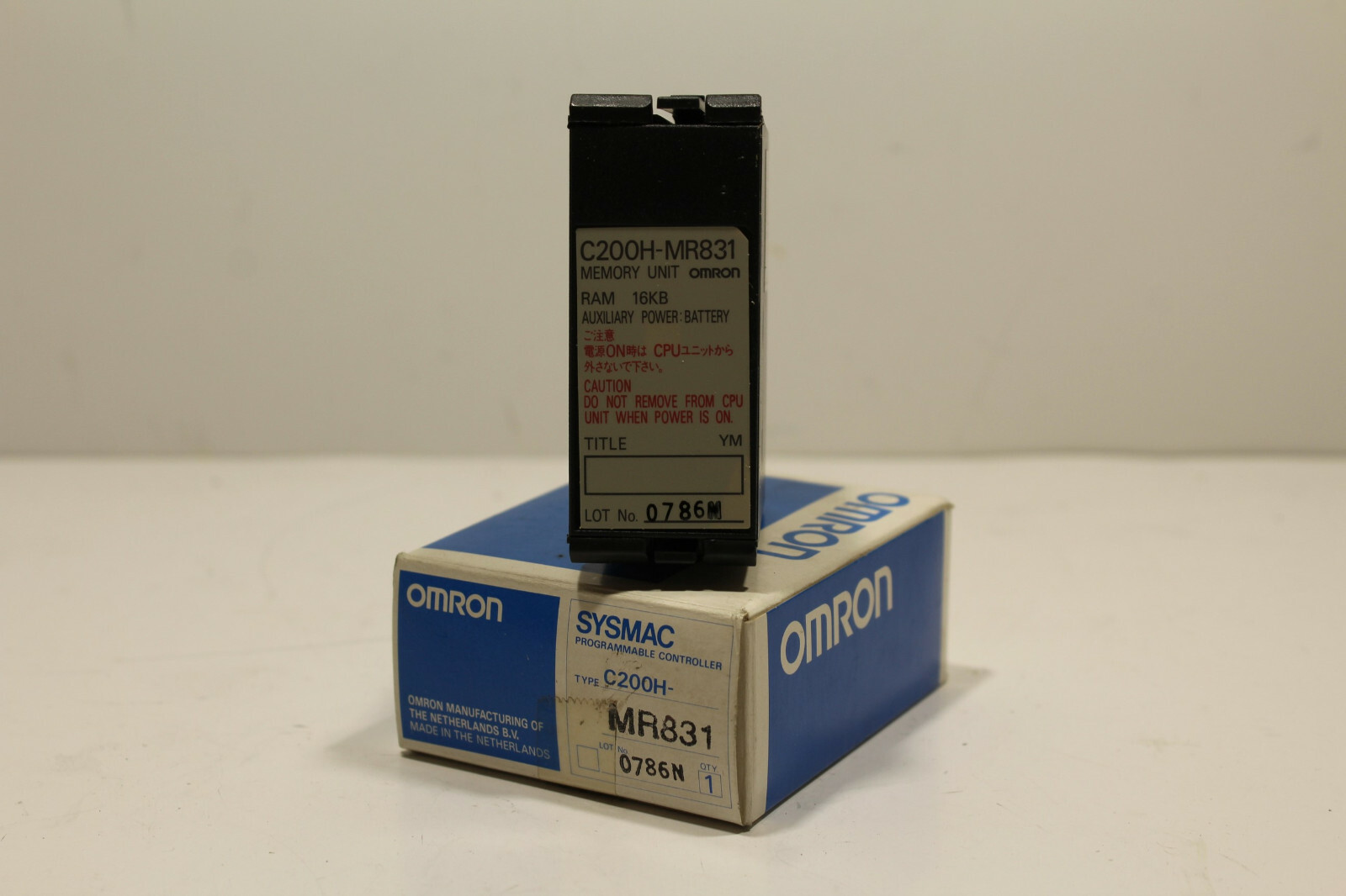Omron C200H-MR831 Memory Unit NEW
