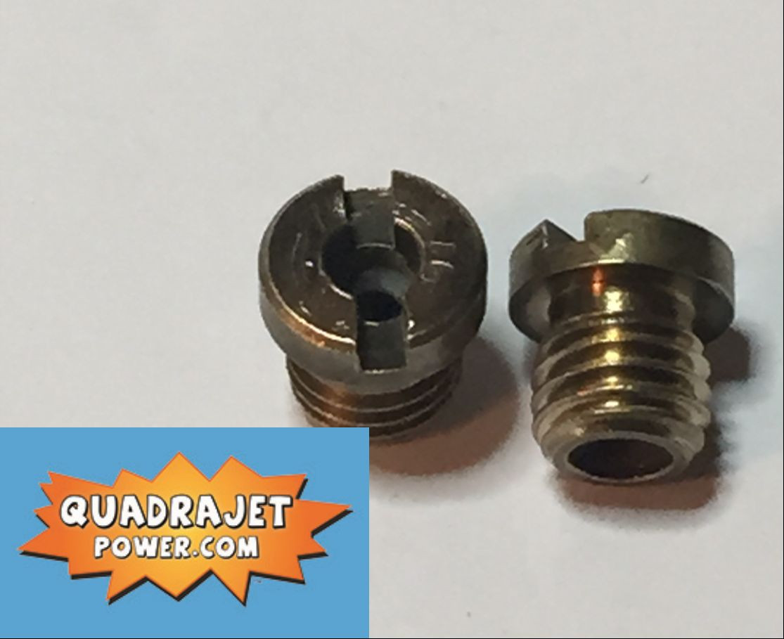 Rochester Quadrajet Jets 75, two new jets from Quadrajet Power LLC