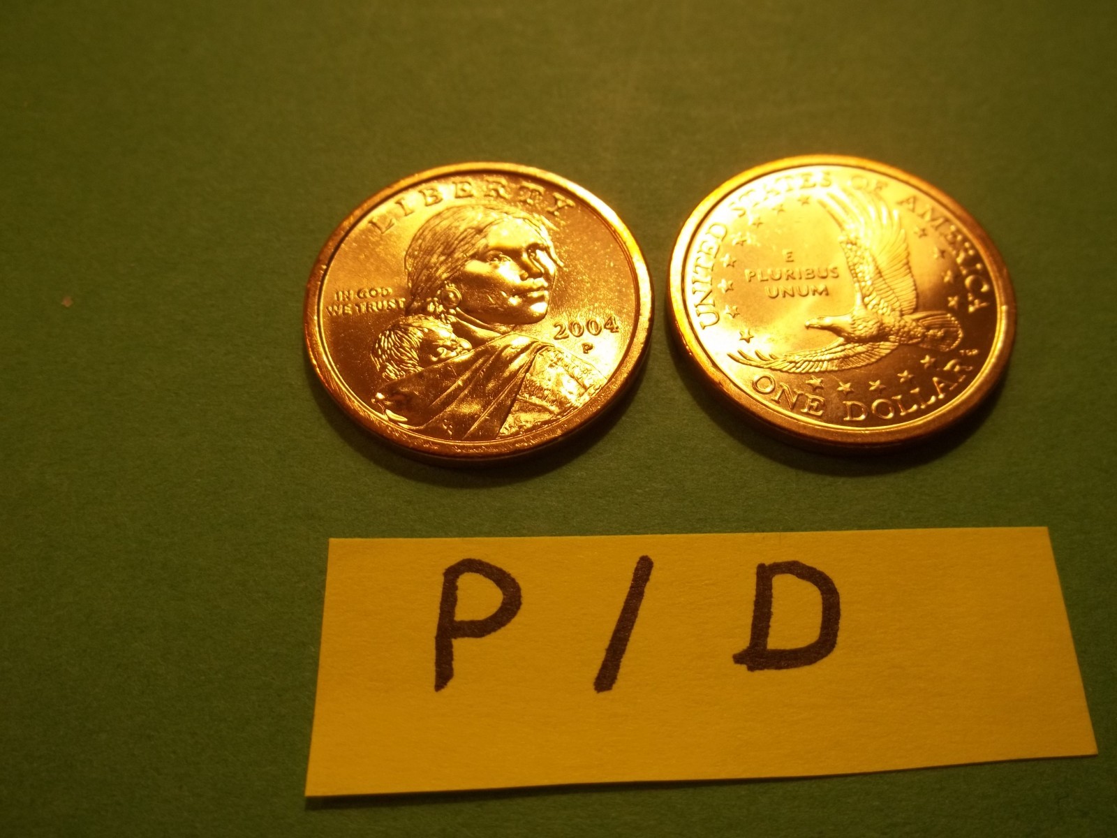 Native American Dollar Set  2004  P, D Unc.