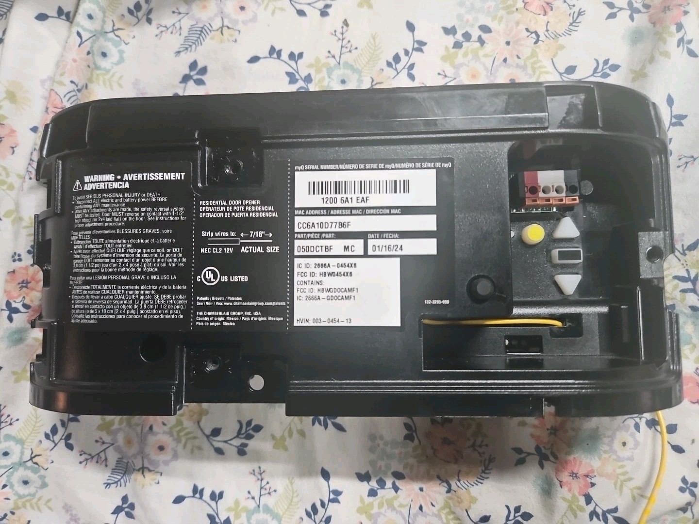 Liftmaster 050DCTB Receiver Logic Control Board - Replaces 50DCTWF / 1D8169-1