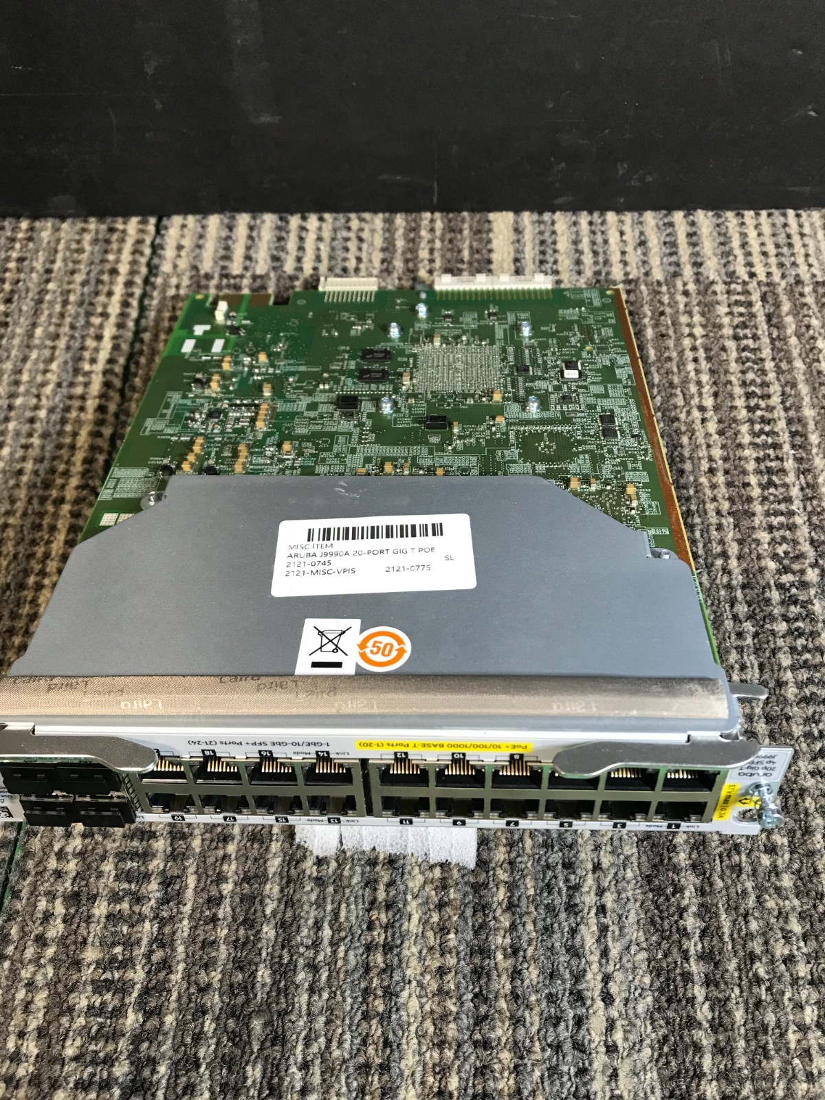 Aruba J9990A 20-Port Gig-T PoE+ 4-Port SFP+ v3 zl2 Module HP 5066-3528