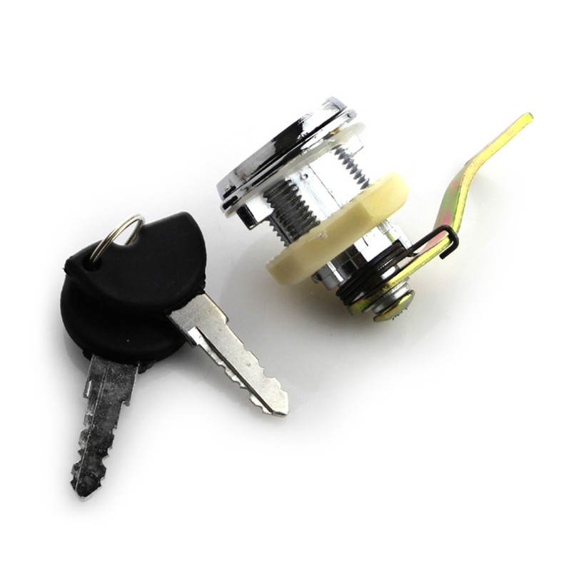 Motorcycle Accessories Rear Trunk Locks+ 2 Keys Scooter Tail Box Lock Refit Part