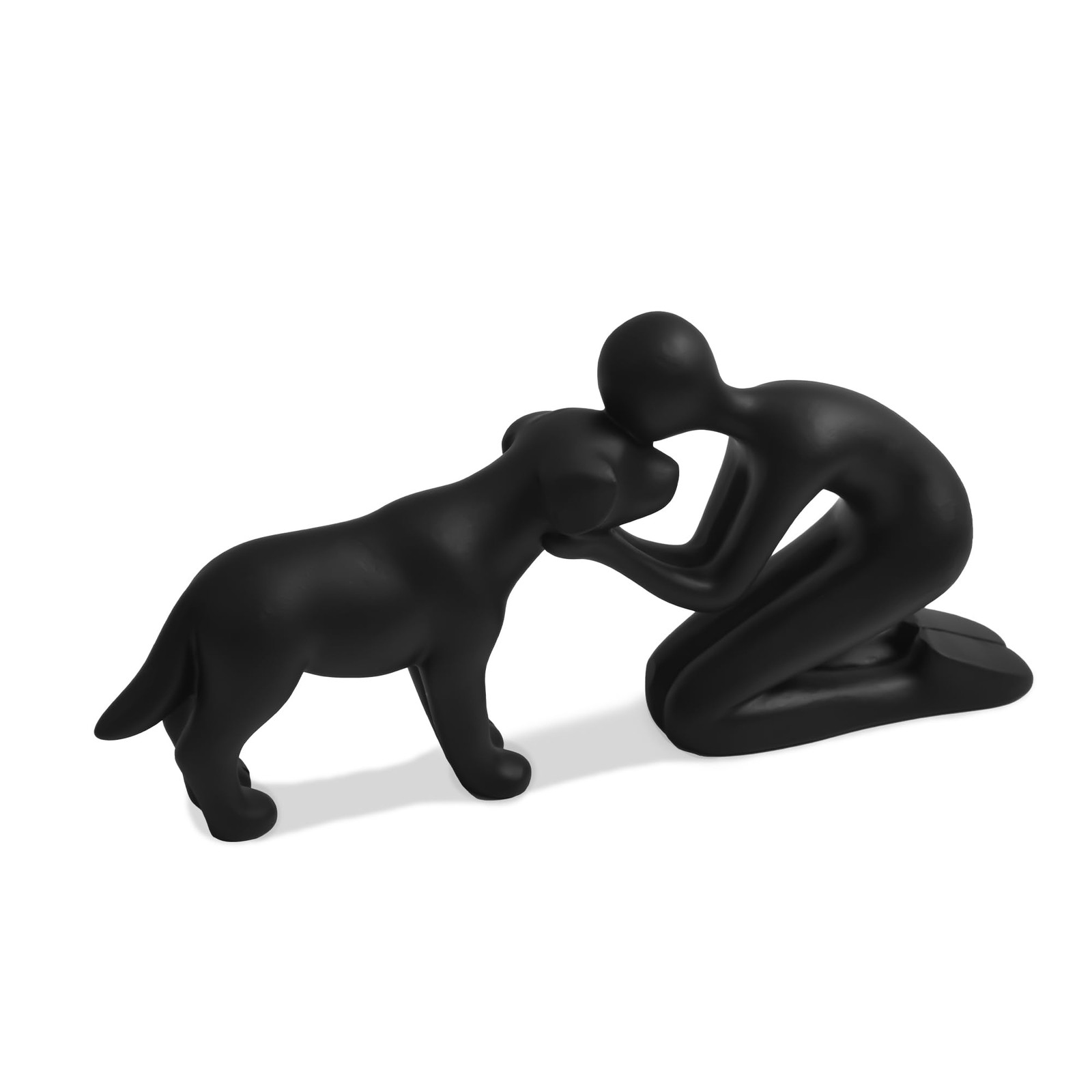 GphanSlph Cute Dog Sculpture Dad Gifts for Men,Abstract Figurines Decor for The