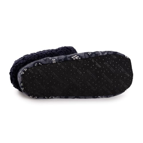 mens Bootie Slipper Large-X-Large Blue
