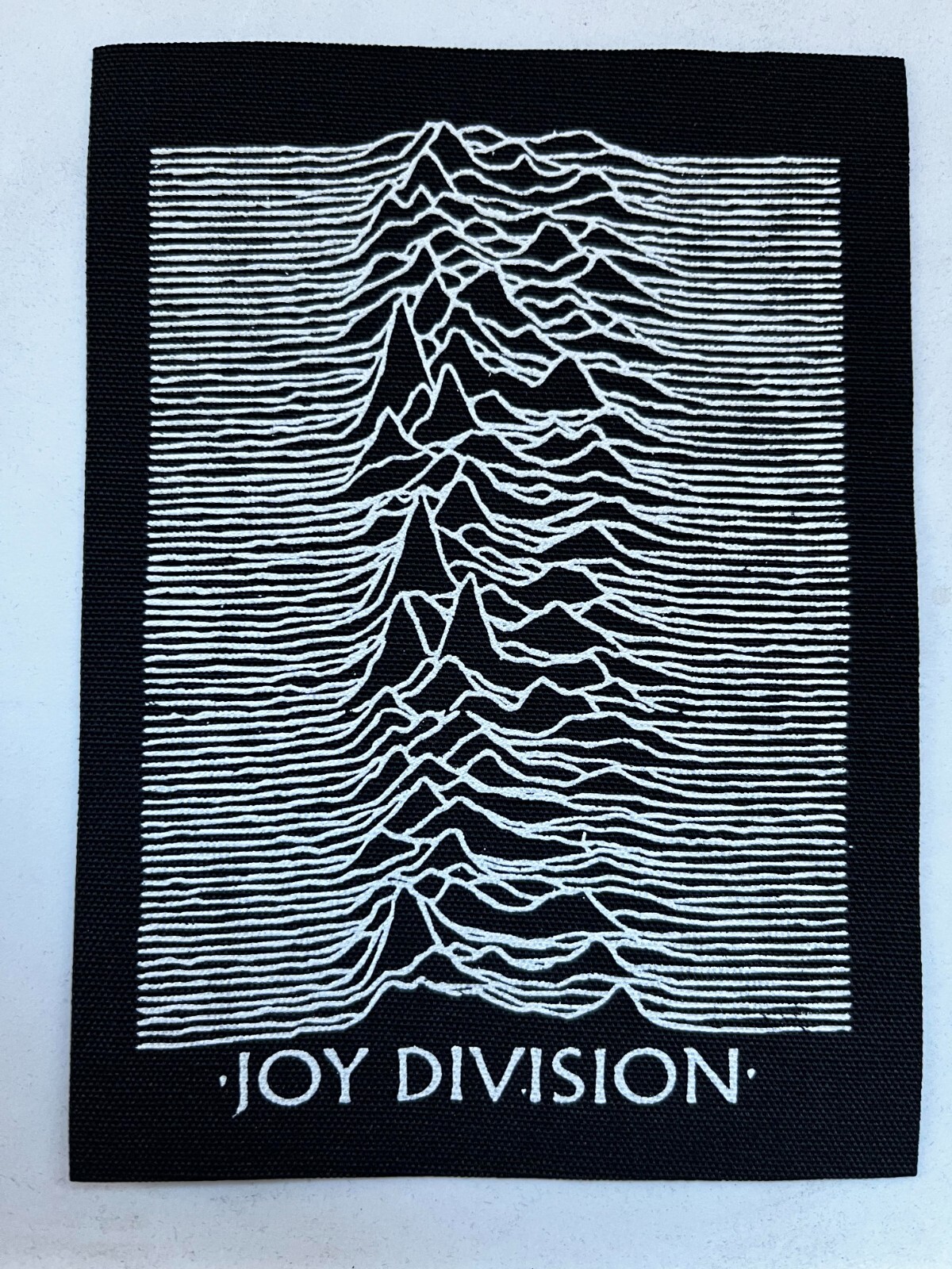Joy Division Cloth Patch Sew On Badge  Approx 4" X 5.5" (CP153)