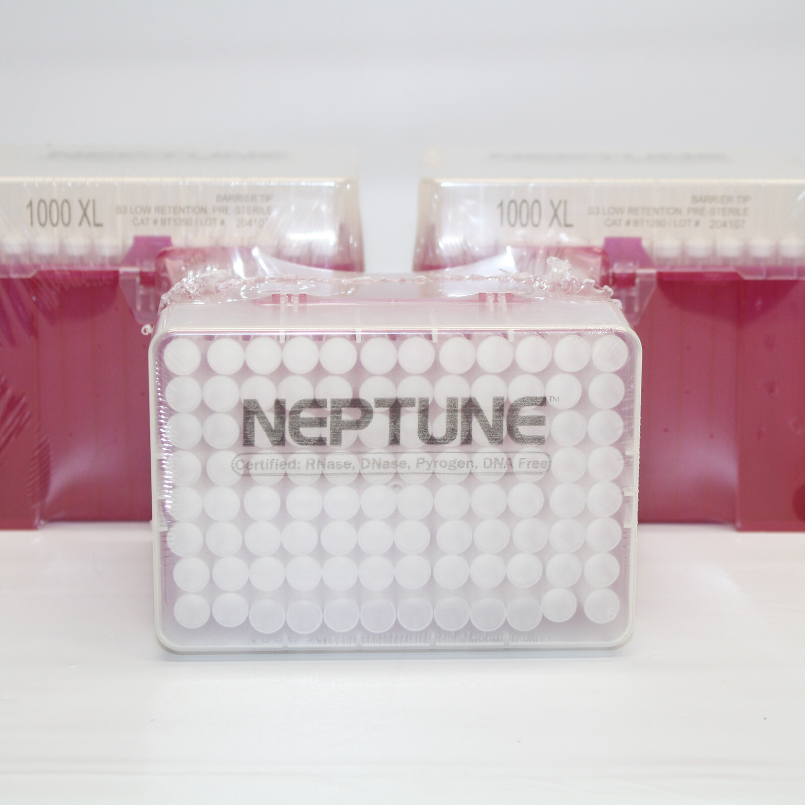 Neptune Barrier Tips Low Retention Pre-Sterile 1000 XL BT1250 3 Racks