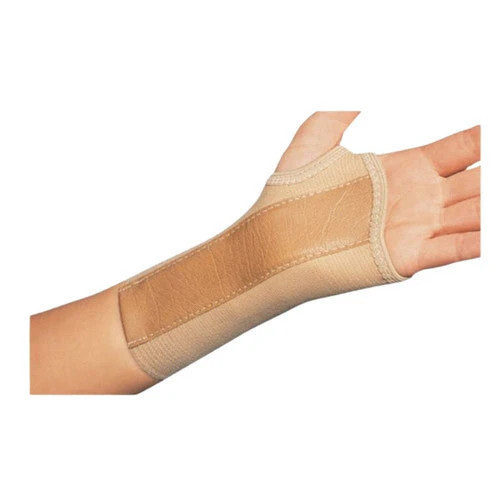 Wrist Splint PROCARE Cotton / Elastic Right Hand Beige Small Count of 1 By DJO
