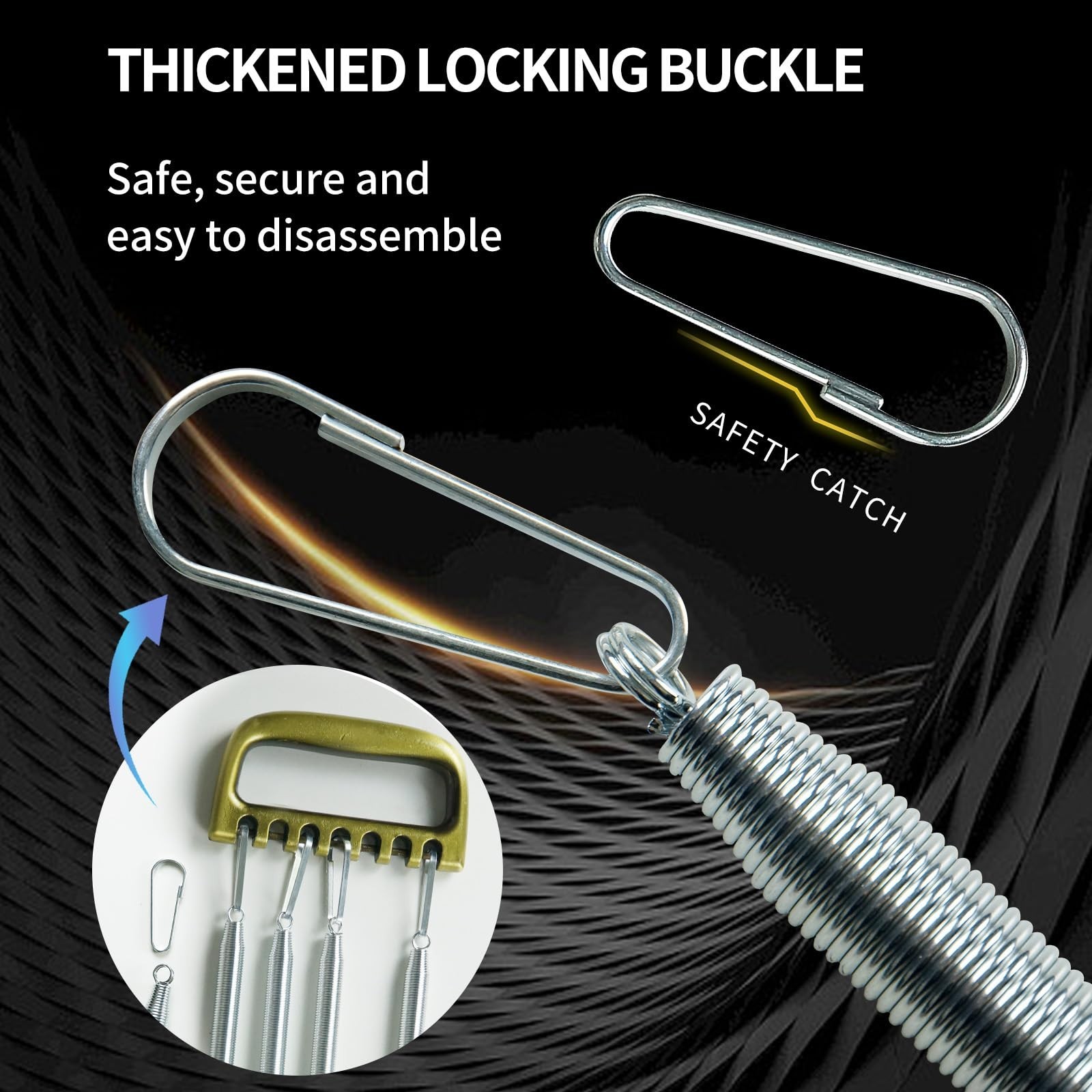 Chest Expander for Men 7 Spring Adjustable, Chest Expander with Aluminum Hand...