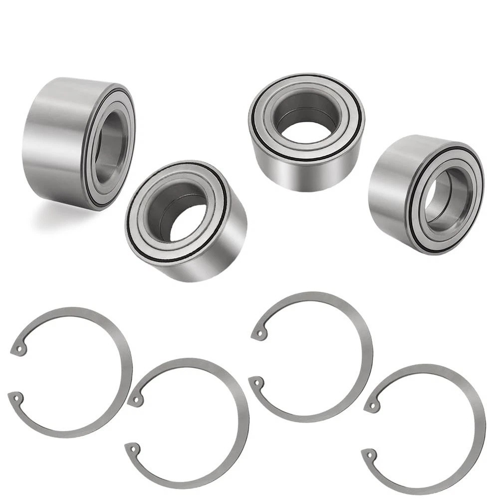 Front & Rear Wheel Bearing Kit Compatible with Honda Talon 1000 Pioneer 520 7...