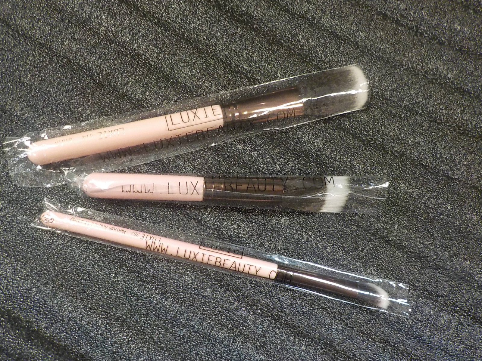 3 Luxie Beauty Brush Set Receive one of each 207, 514 & 524T   "Best Deal"