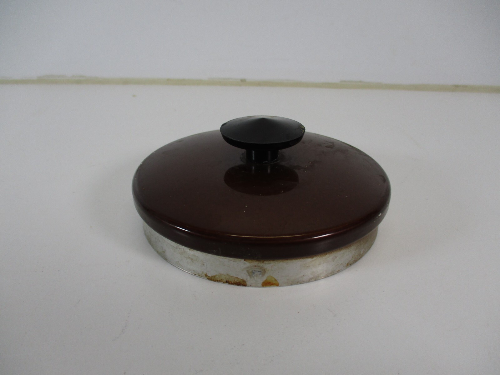 Vintage Empire Supreme Mini Percolator Model 1880 Replacement Lid Brown