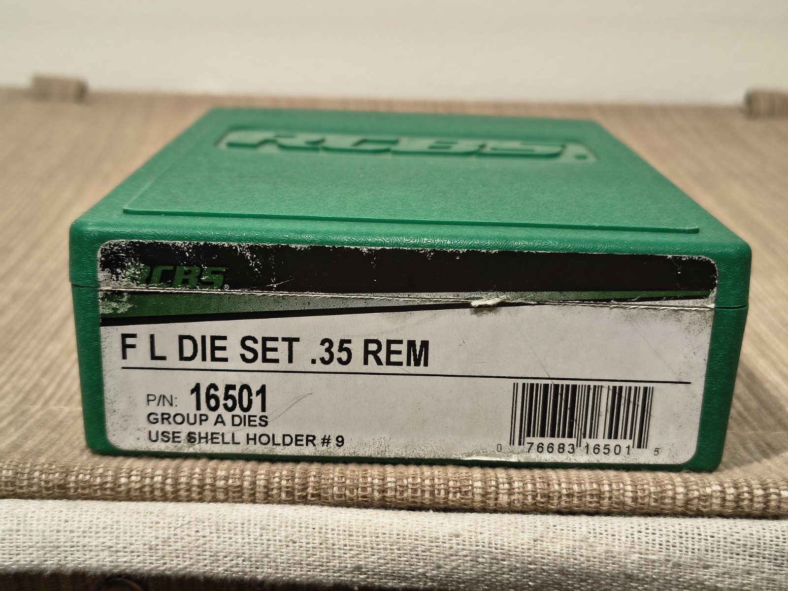 RCBS .35 REM # 16501 Full length Reloading Die Set. New!