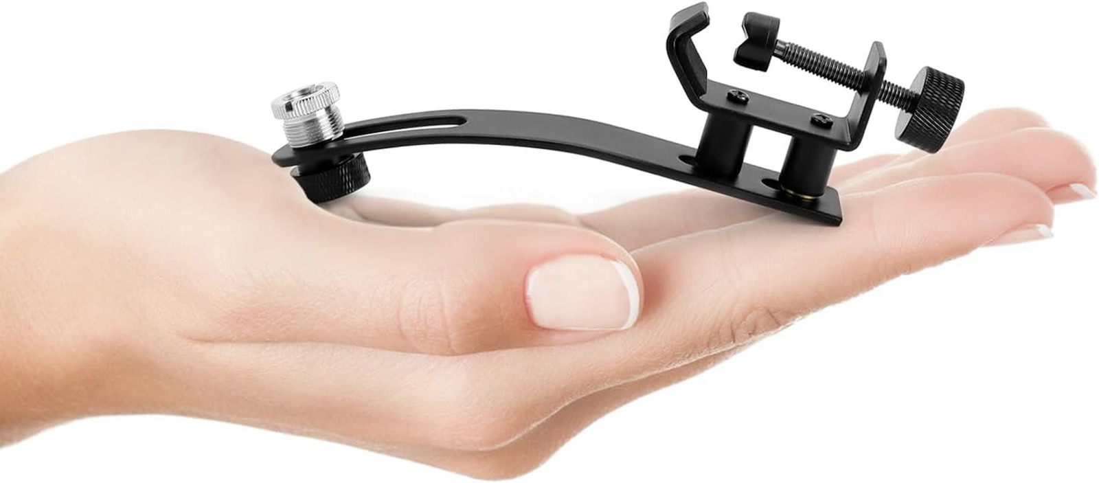 Metal Drum Microphone Shockproof Clip Set with Adjustable C-Clamp Mounts