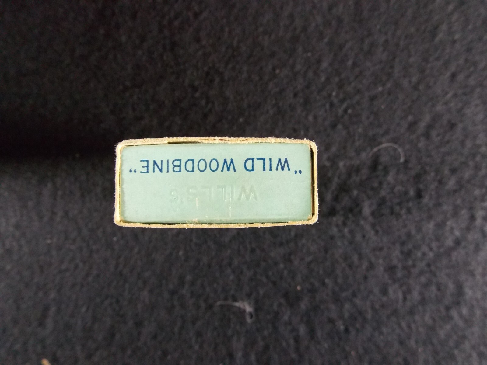 Vintage Wills Wild Woodbines Empty Cigarette Packet Box
