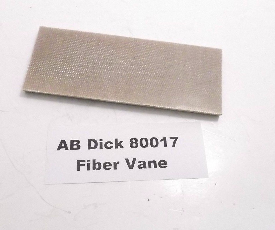 AB Dick 80017 Fiber Vane - Prepaid Shipping (A80017)