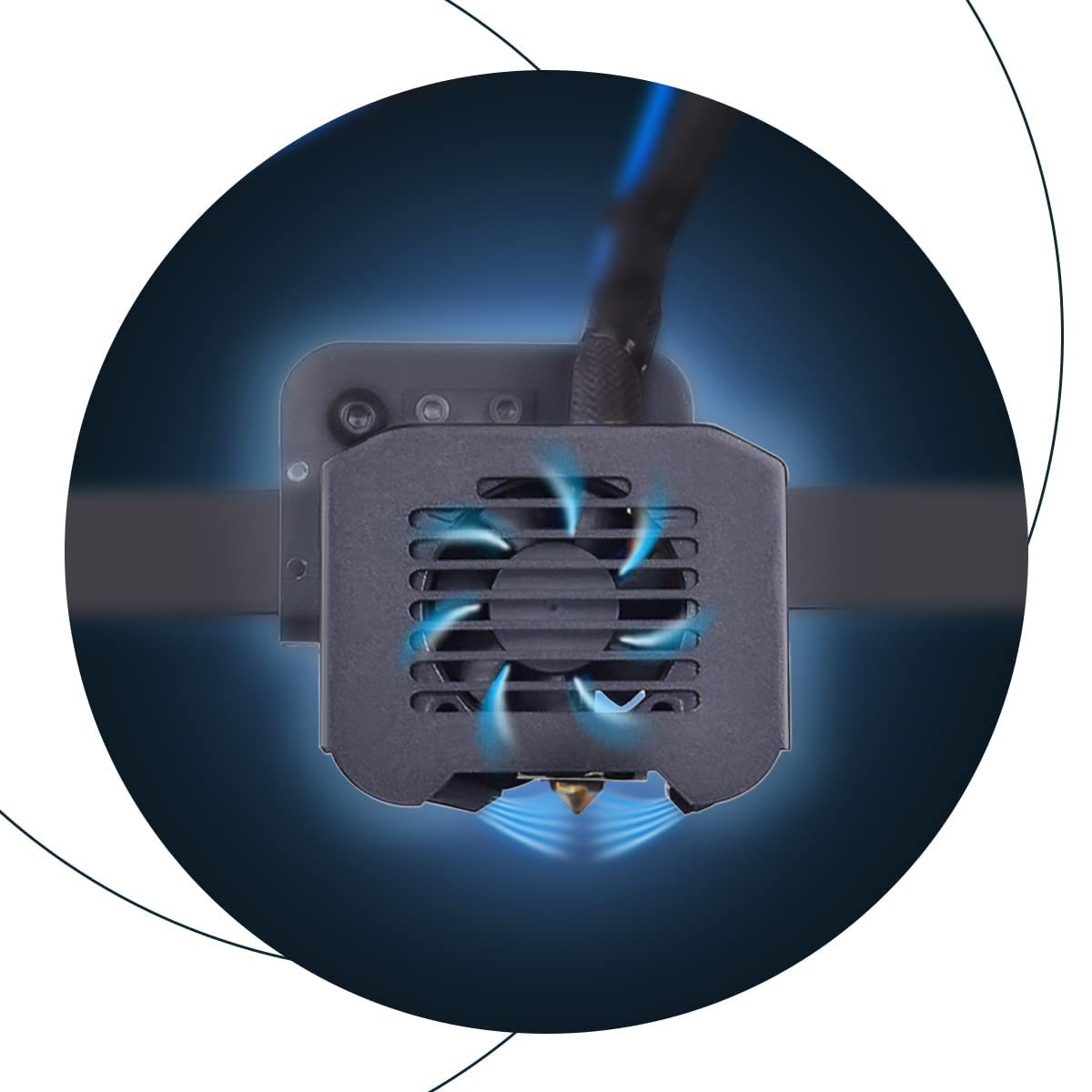 3D Printer Dual Blower Kit Upgraded LK4 PRO LK5 Cooling Fan...