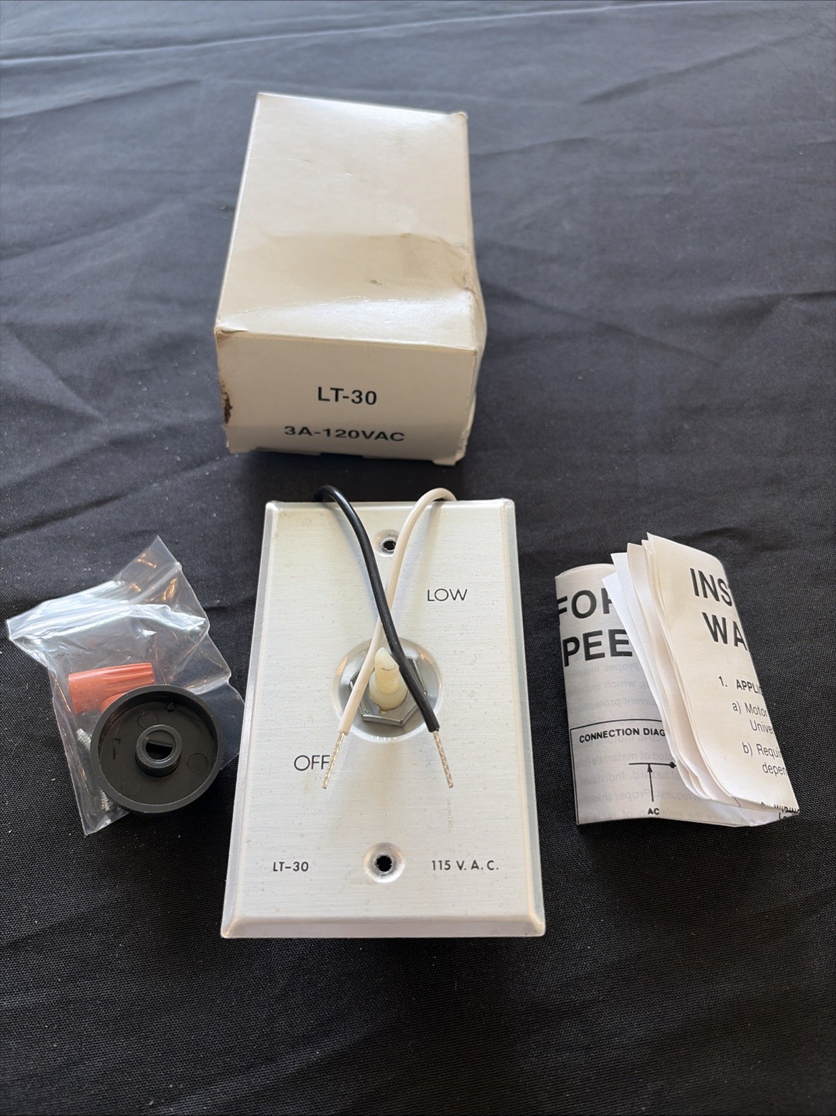 LT30 SPEED CONTROL 3A-120VAC