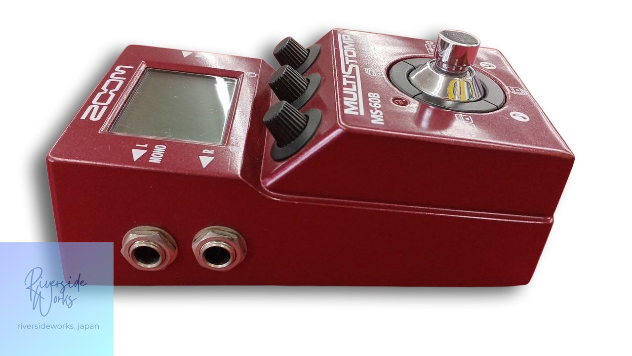 ZOOM MS-60B Bass Effects Pedal - Compact Multi-Effects JP