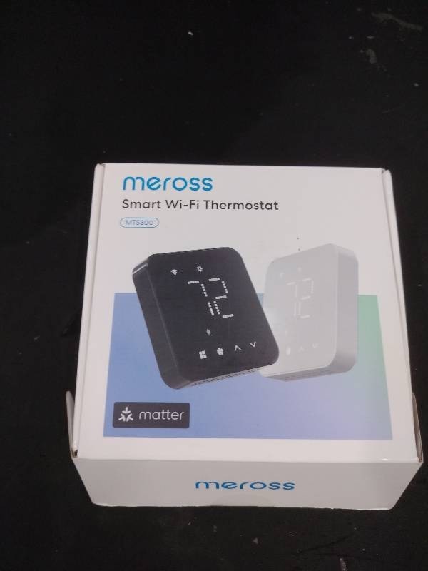 Meross Smart Thermostat MTS300 Works w/ Apple Homekit / Google Home / Alexa etc.