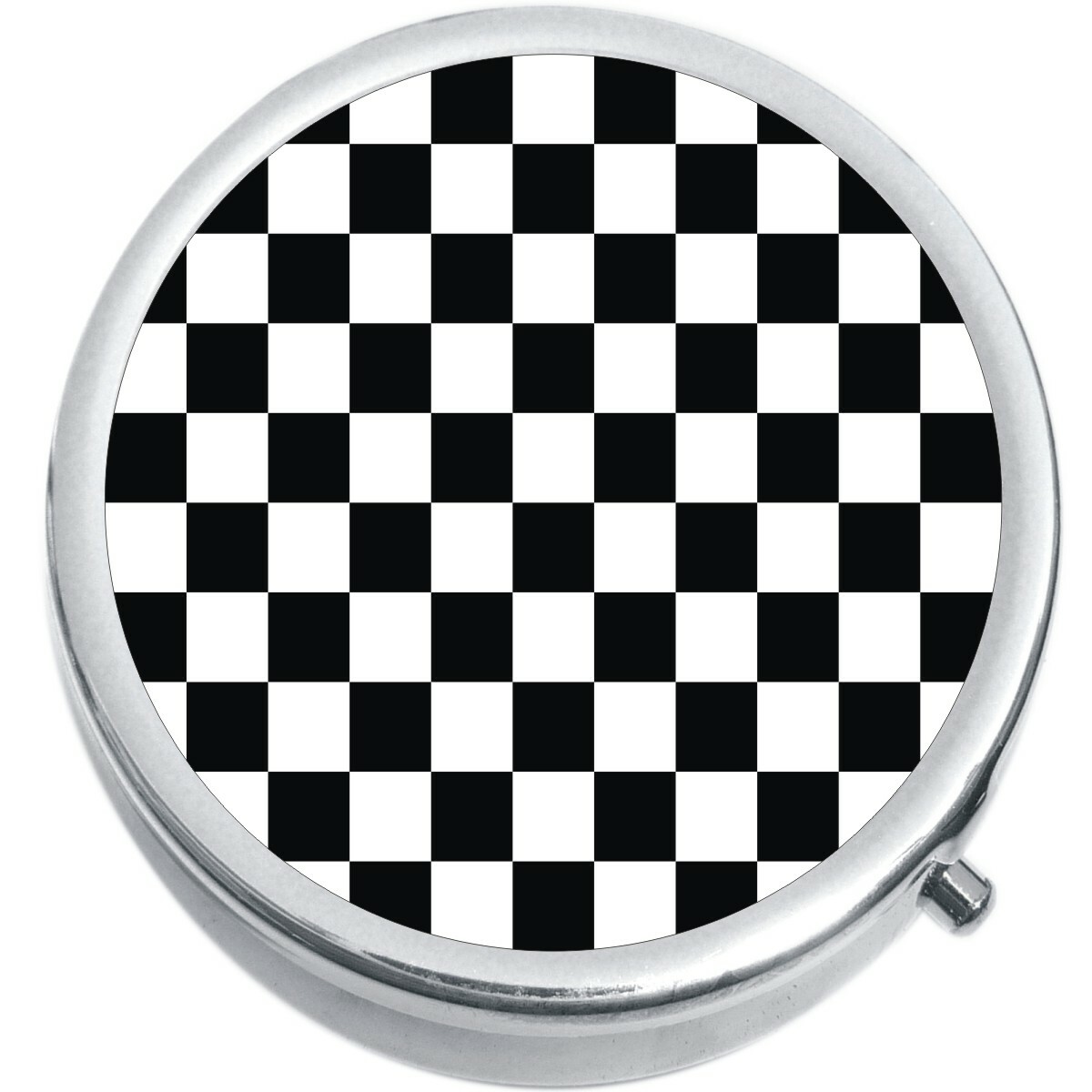 Checker  Medicine Vitamin Compact Pill Box