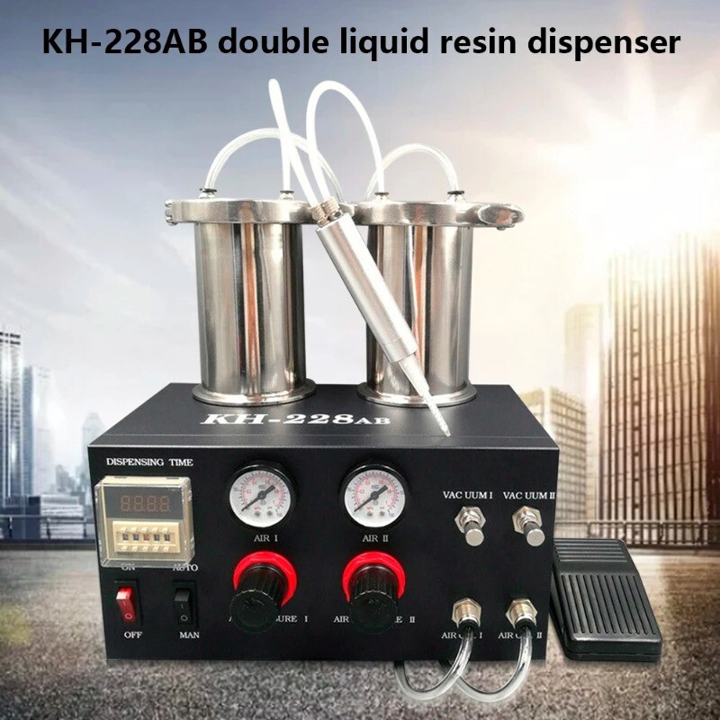 Automatic Double Liquid Dispenser Glue Machine Glue Applying Machine