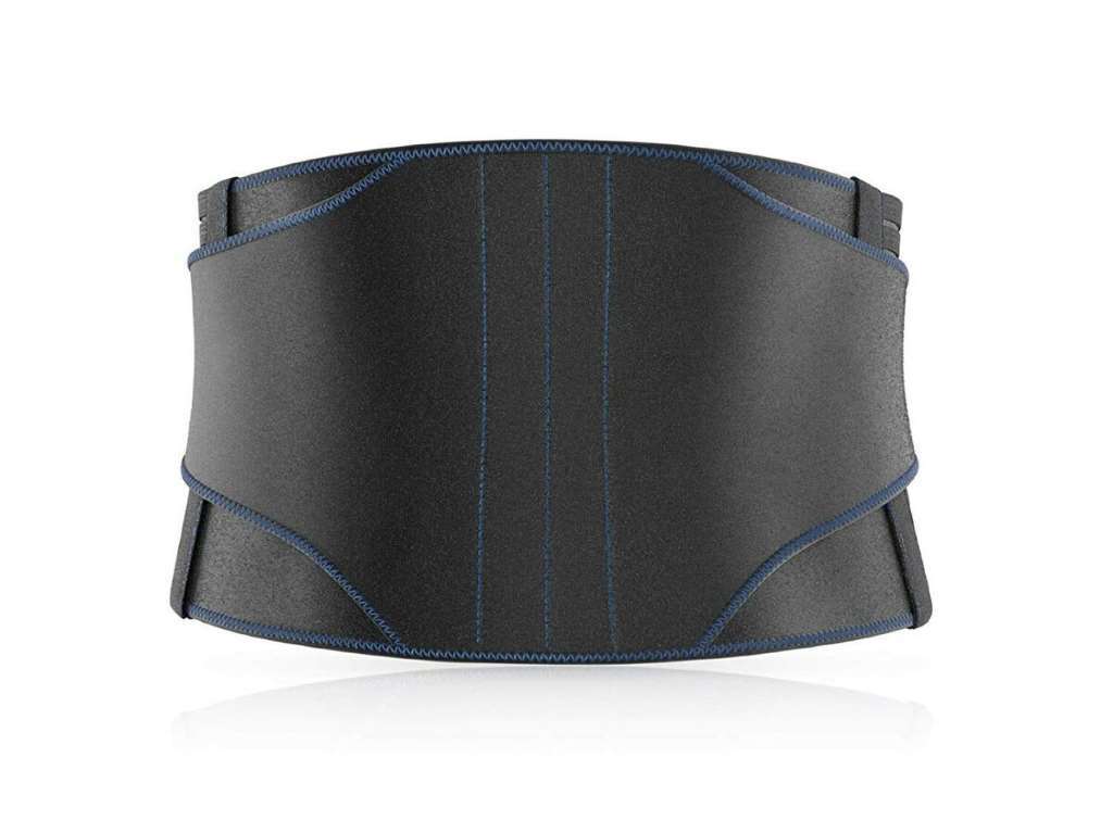 Actimove Back Support 4 Stays Adjustable Double Layer Compression X-Large Black