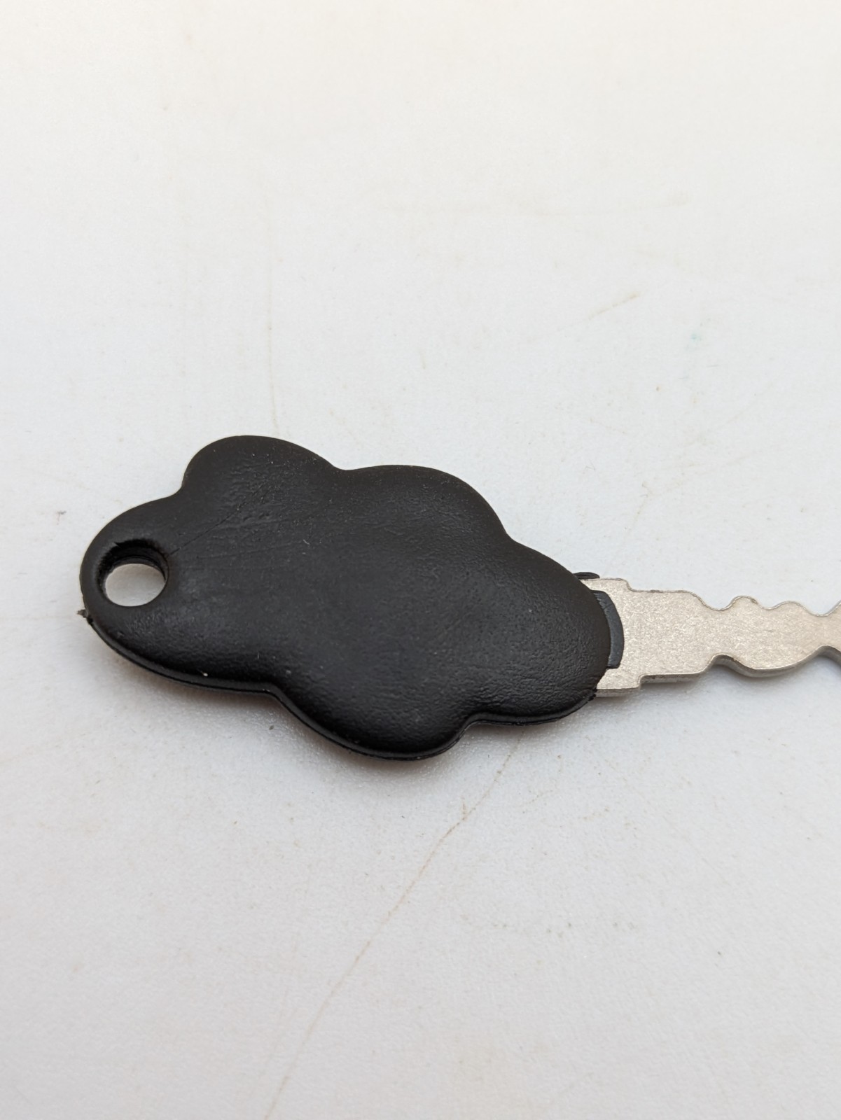 Skyway Luggage Key with Black Cloud Shaped End