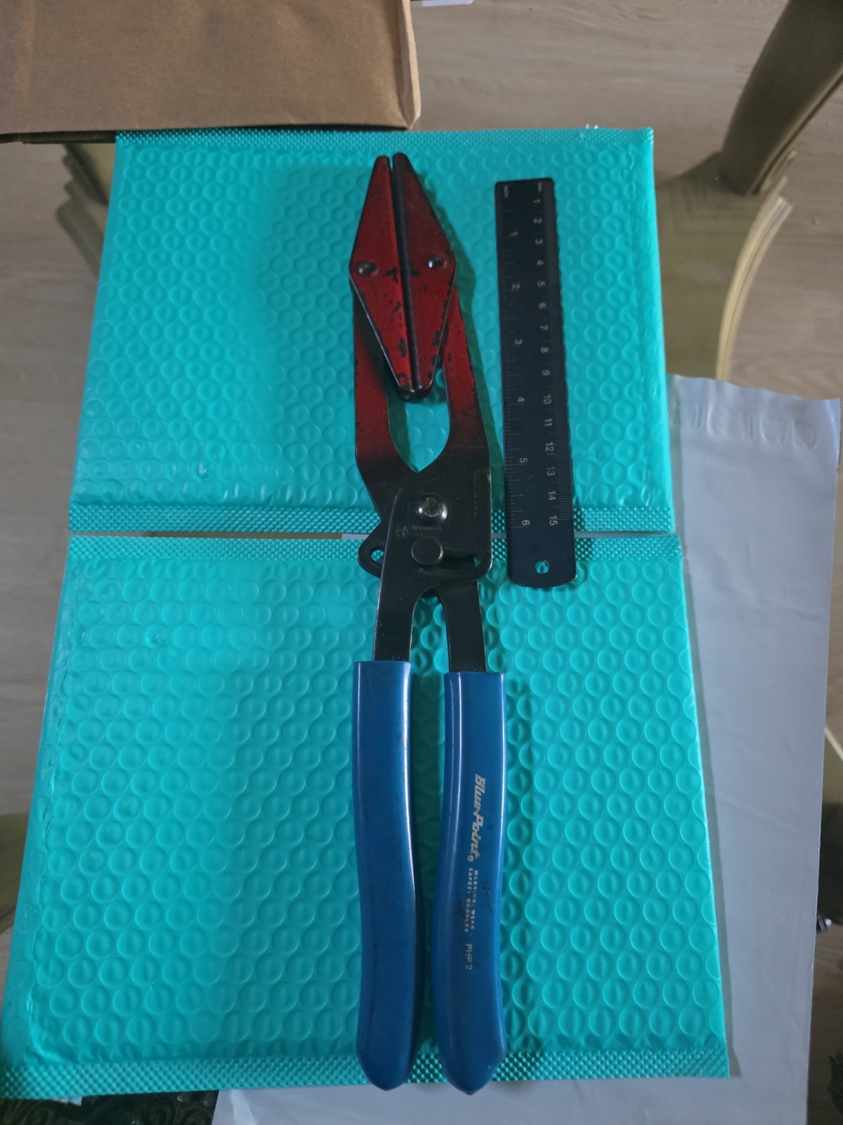 BLUE POINT - SWIVEL JAW HOSE PINCH PLIERS HOSE CLAMP PLIERS - PHP2 14"