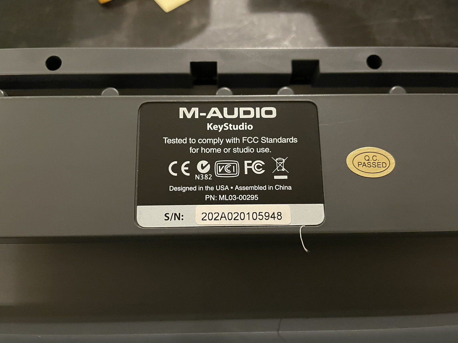 M-Audio Keystation 49 MK3 USB MIDI Controller (ML03-00295)