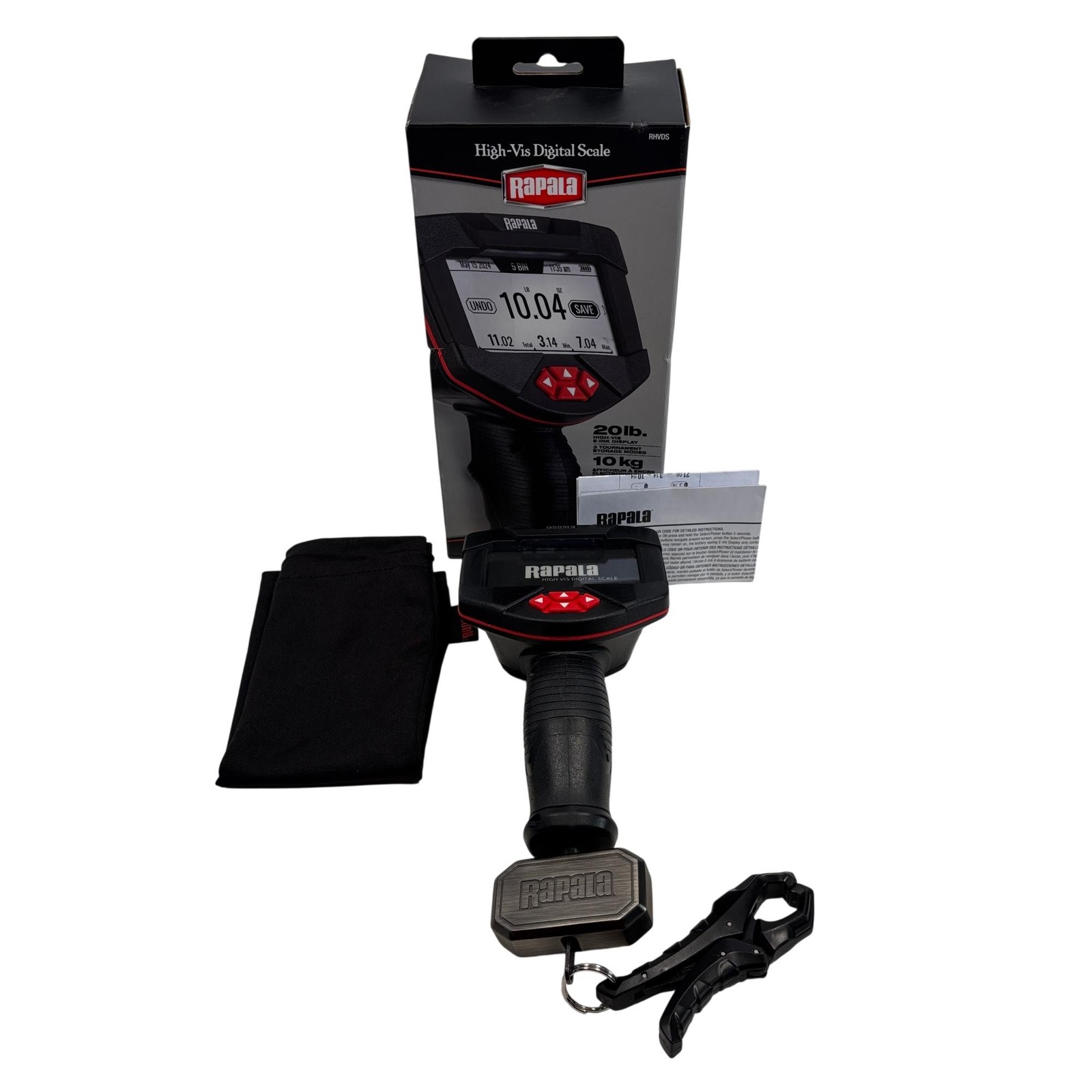 Rapala RHVDS 20-lb High-Vis Digital Scale