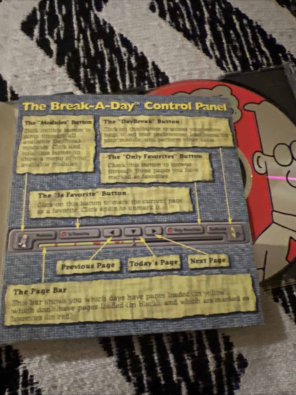 Dilbert Daybreak Break-A-Day Software By Scott Adams 1996 Cd Free Gift 🎁