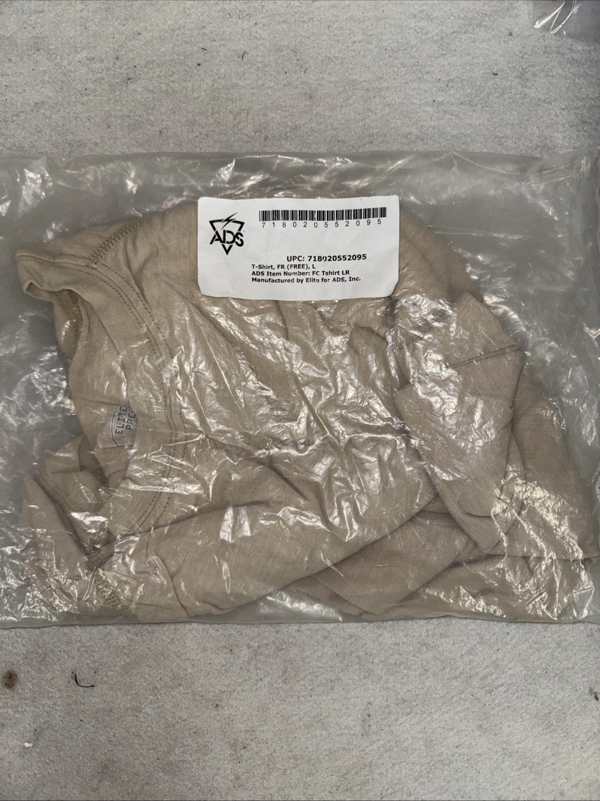 T-SHIRT, FR Size Large US Military NEW