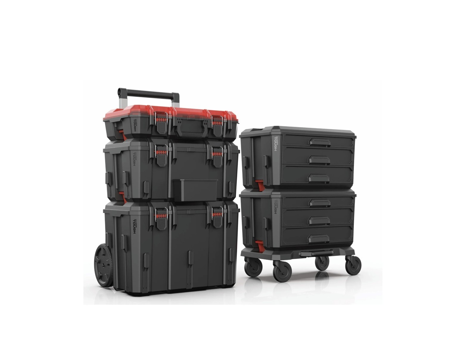 Hyper Tough Hyper Stack Tool Storage Box 3 Drawer Organizer