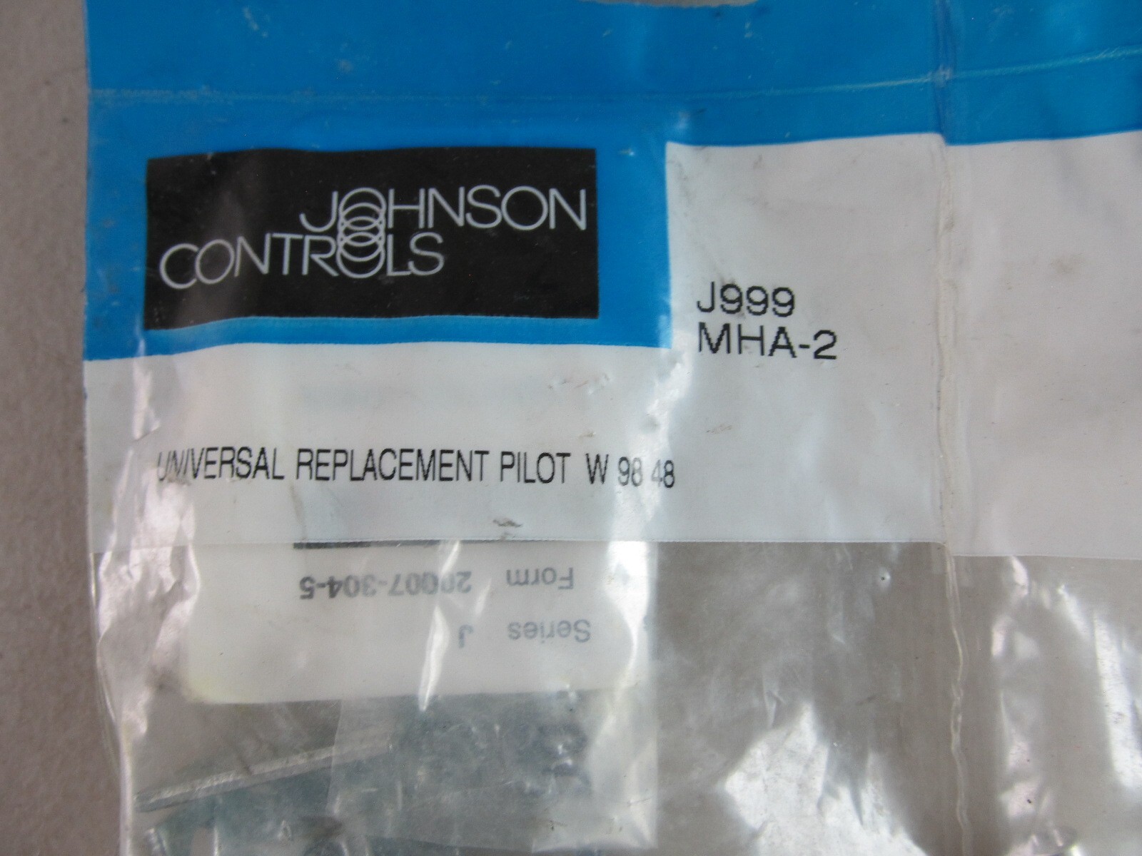New Johnson Controls J999 MHA-2 Universal Replacement Pilot 98 48